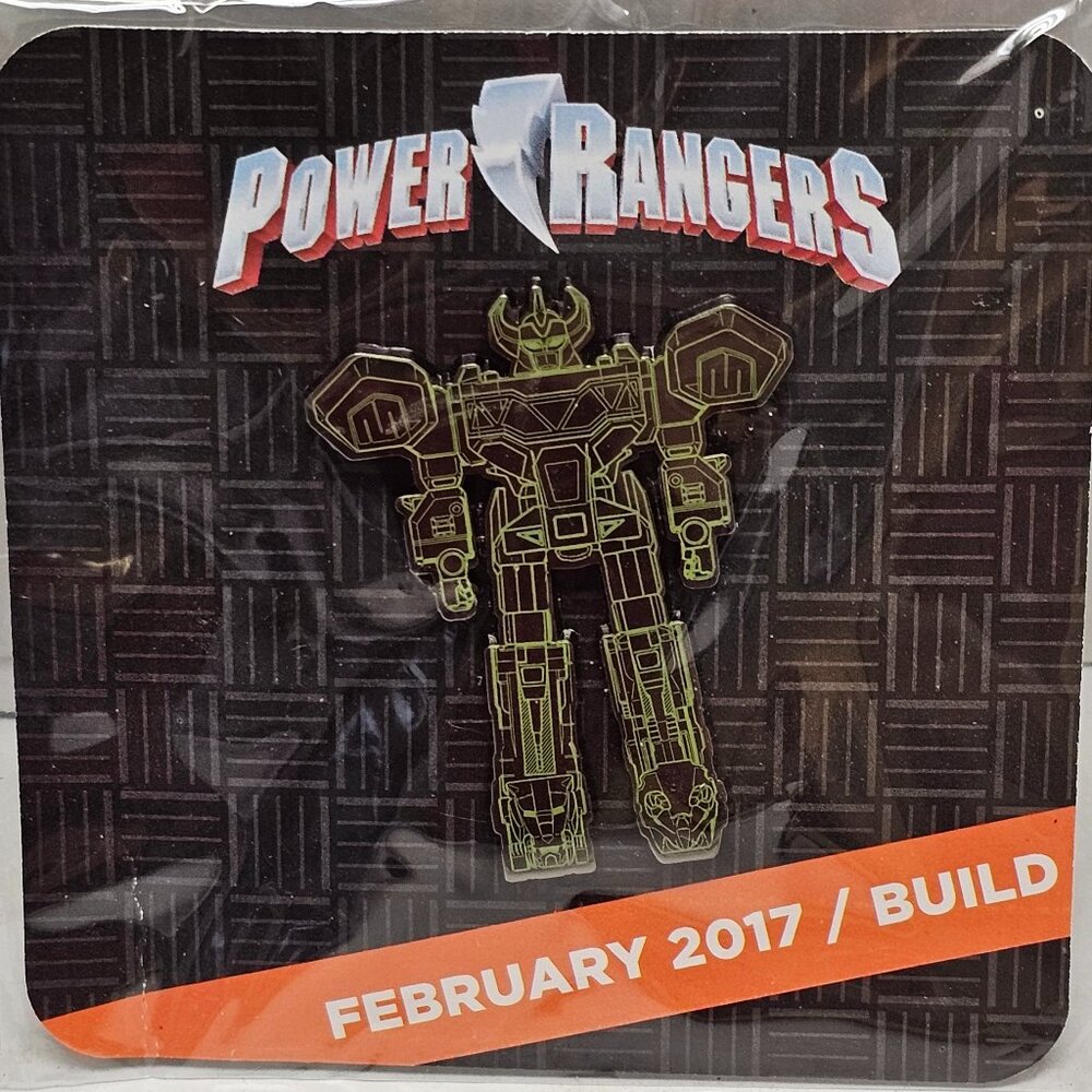 Collect Enamel Pin Power Rangers Badge Loot Crate DX Exclusive 2017